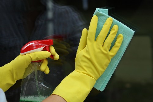 Carpet cleaning team focusing on sustainability and recycling in W1J