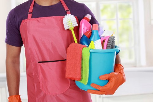 Professional house cleaning service for a central London home in W1J