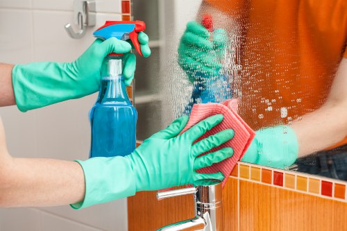 Worker and supply chain responsibility concept for Carpetcleaning W1J