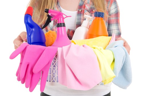 Kitchen deep cleaning in W1J focusing on cabinets, appliances, and hard-to-reach areas