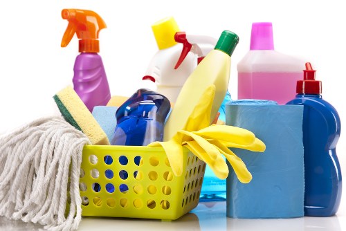 Deep cleaning a sofa in a W1J apartment or office