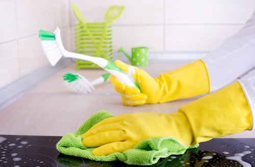 Freshly cleaned W1J residential or commercial space after a thorough deep clean