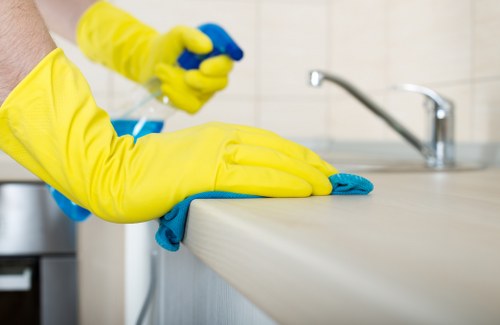 Final finishing clean for a property near Mayfair and Green Park