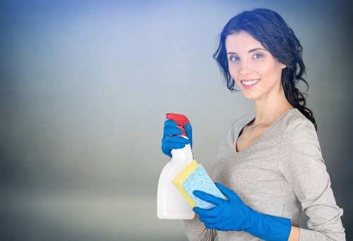 Local sofa cleaning team working in a central London W1J property